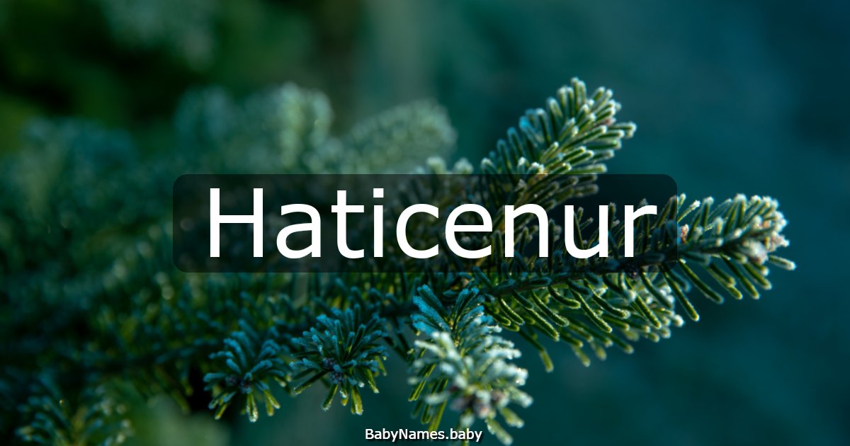 Haticenur