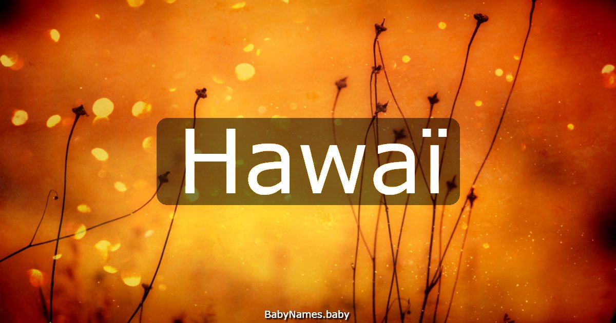 Hawaï