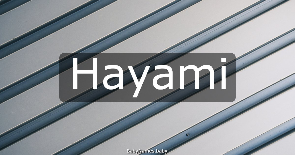Hayami