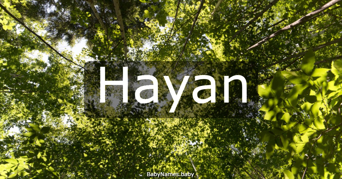 Hayan