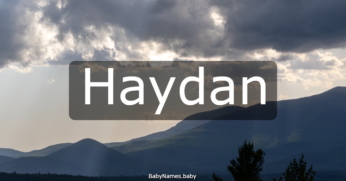 Haydan