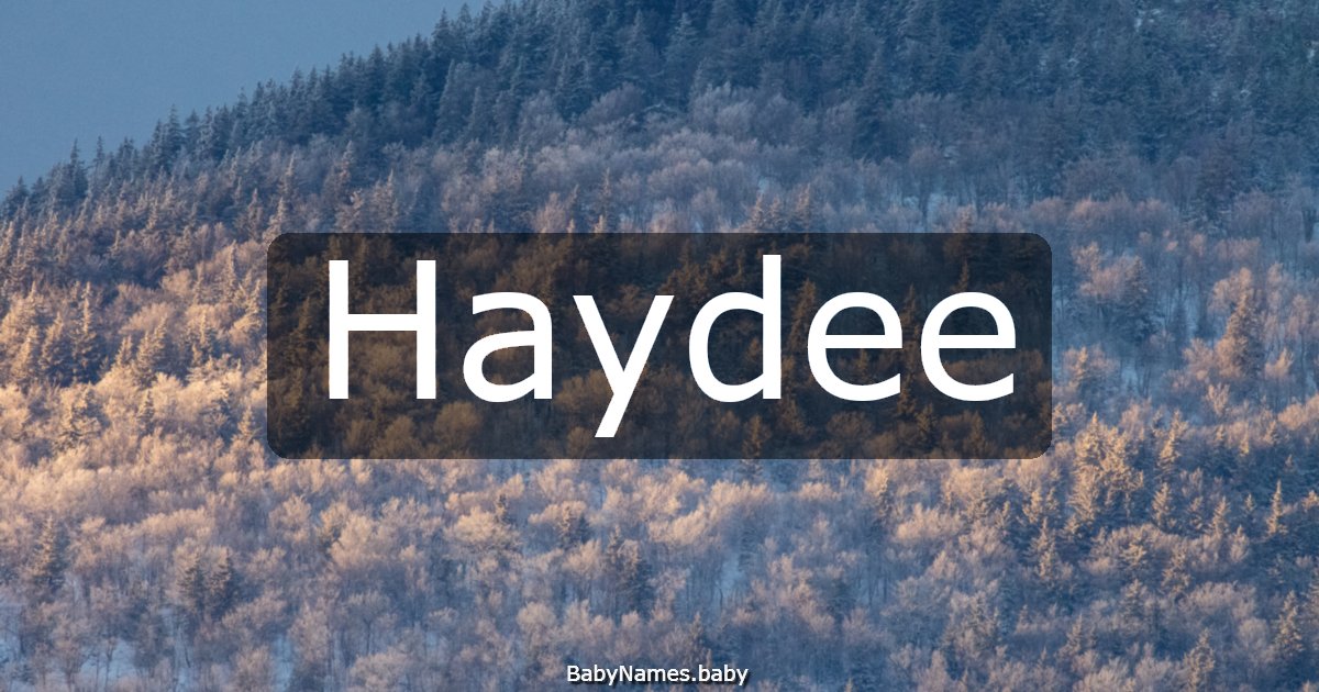 Haydee