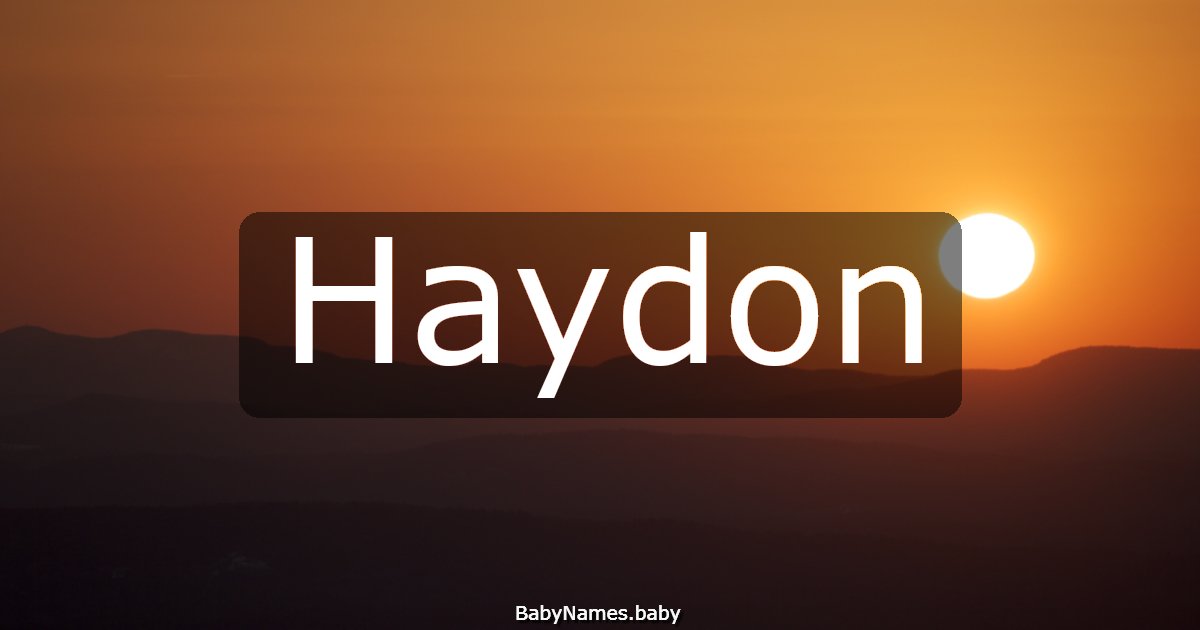Haydon