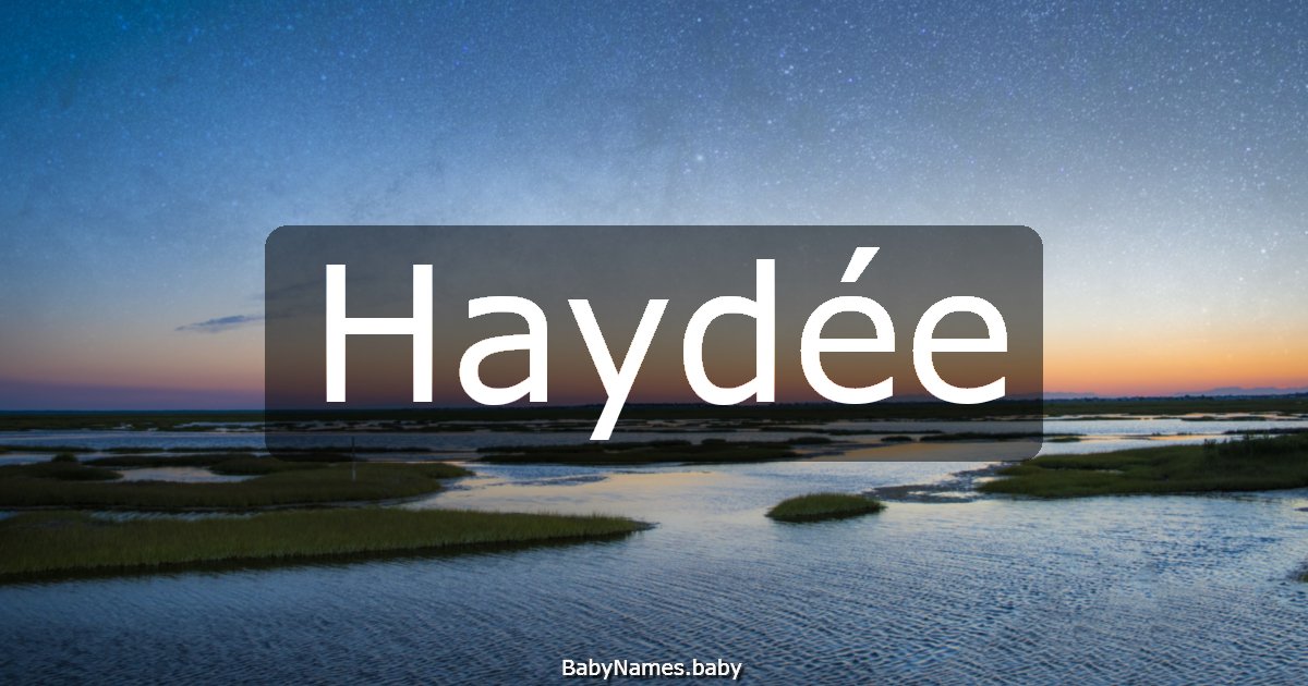 Haydée