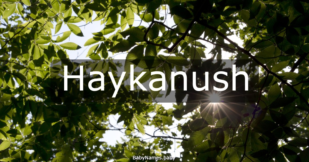 Haykanush