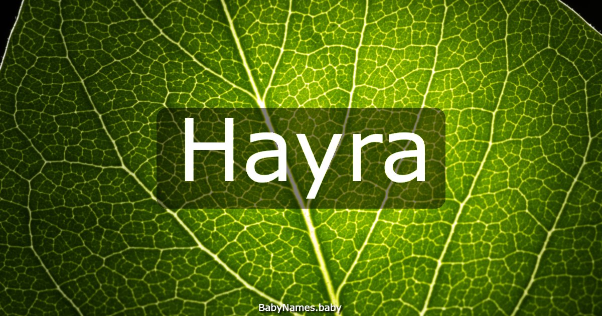 Hayra