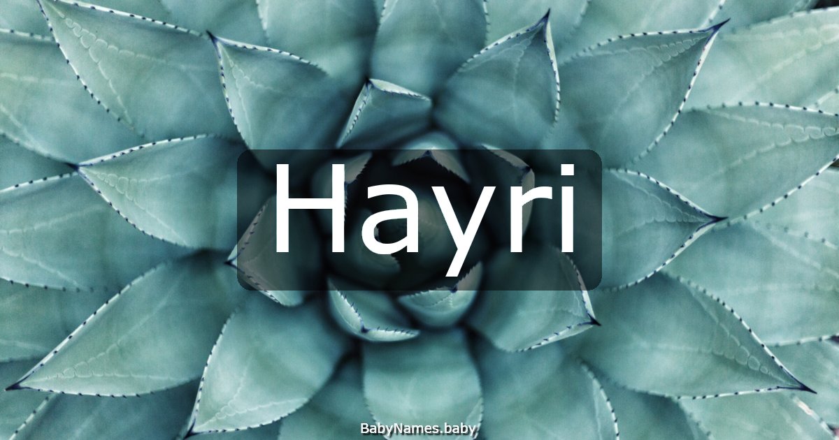 Hayri