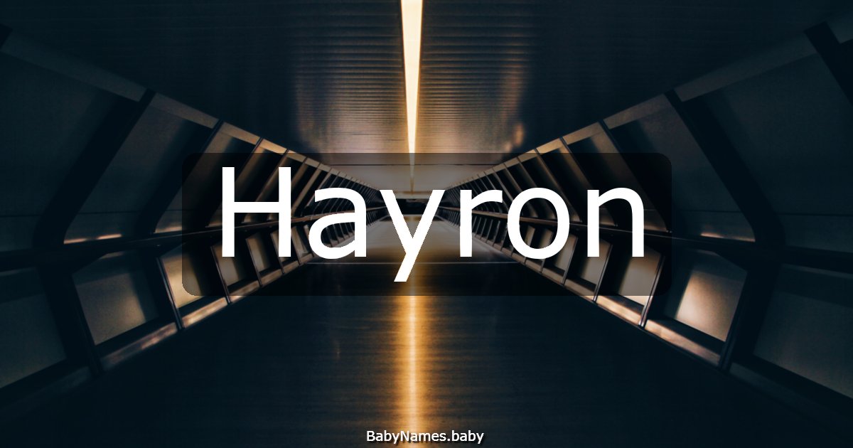 Hayron