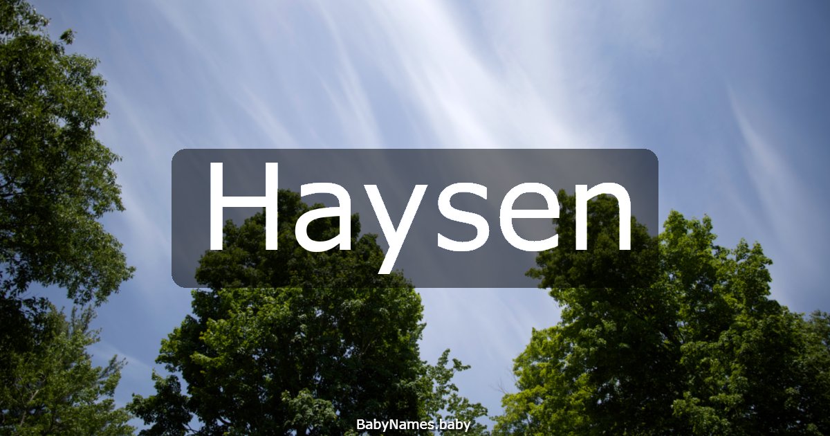 Haysen