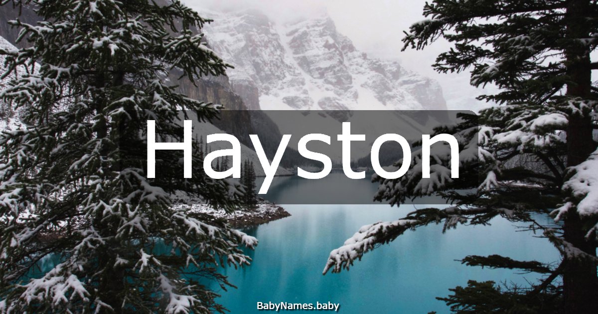 Hayston