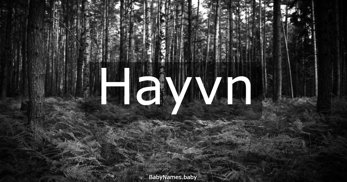 Hayvn