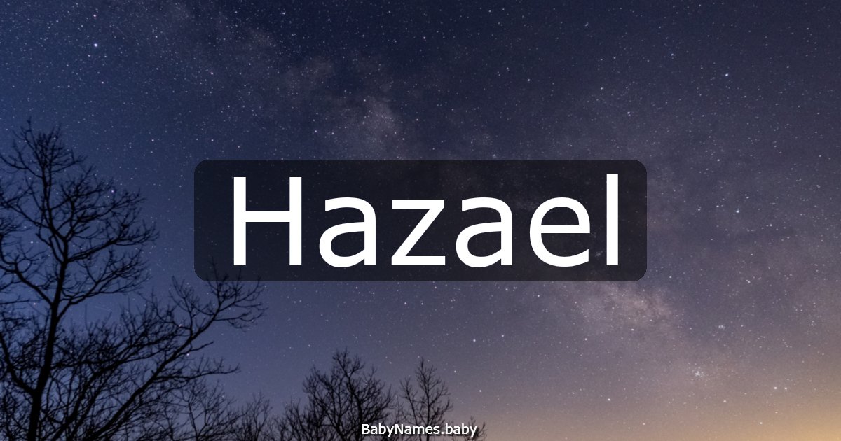Hazael