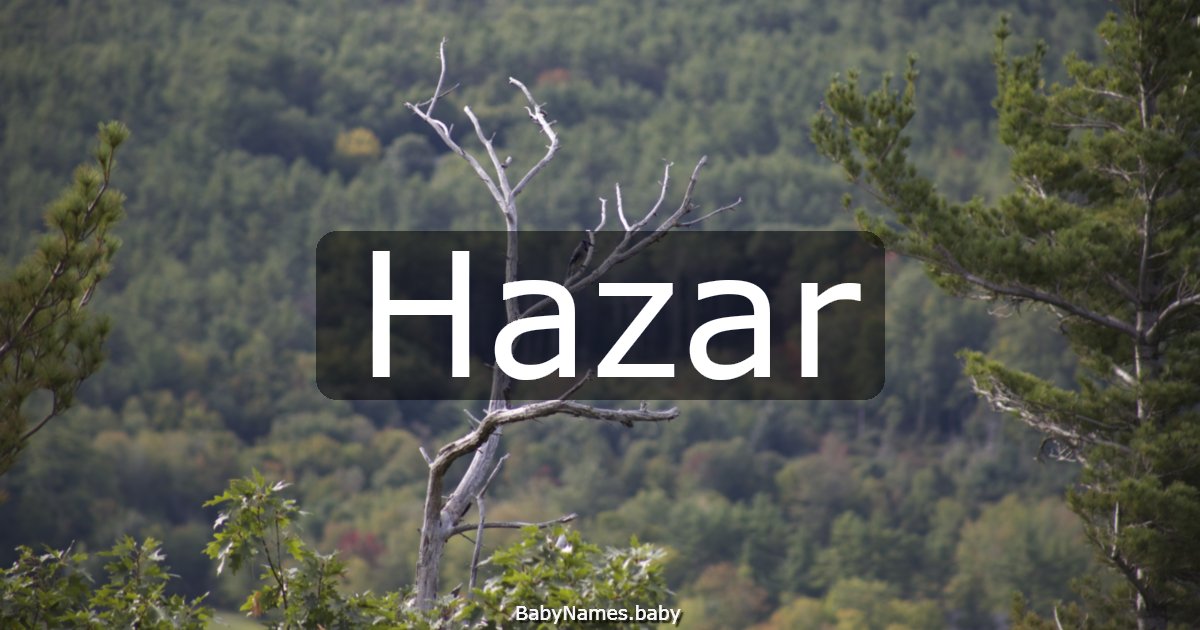Hazar
