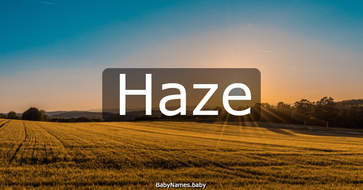 Haze