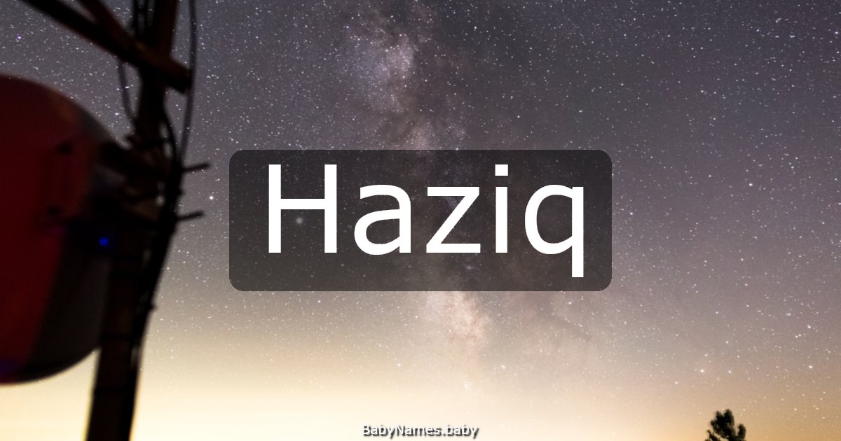 Haziq