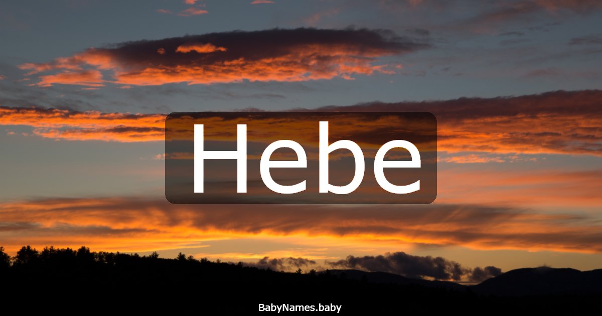 Hebe