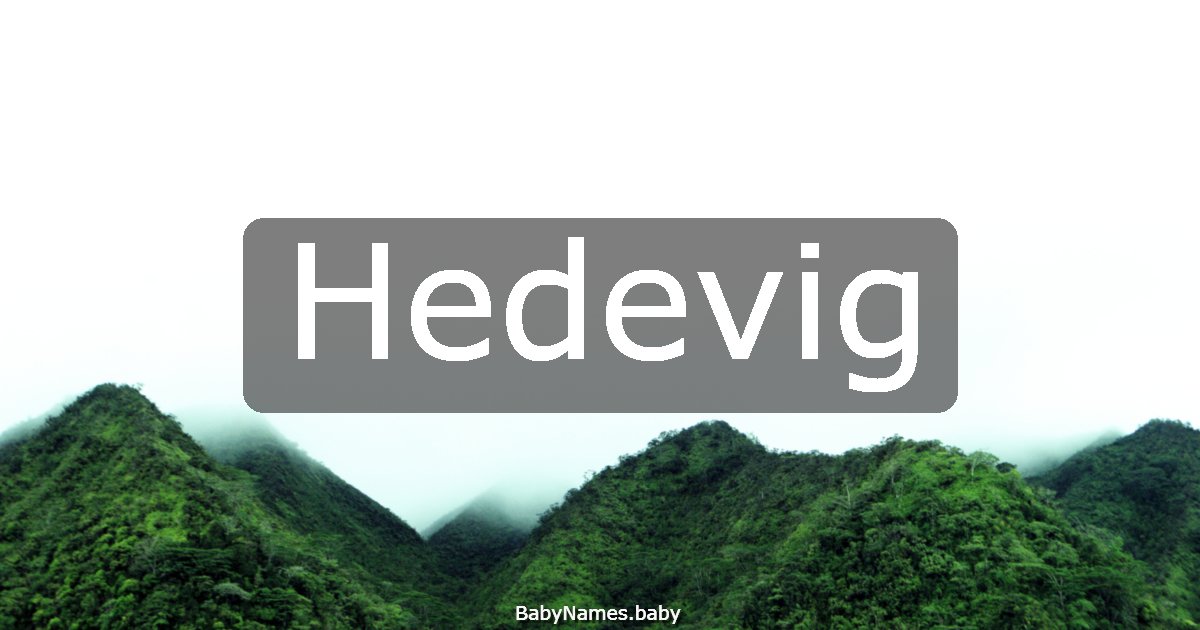 Hedevig