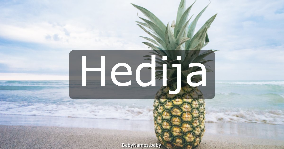 Hedija