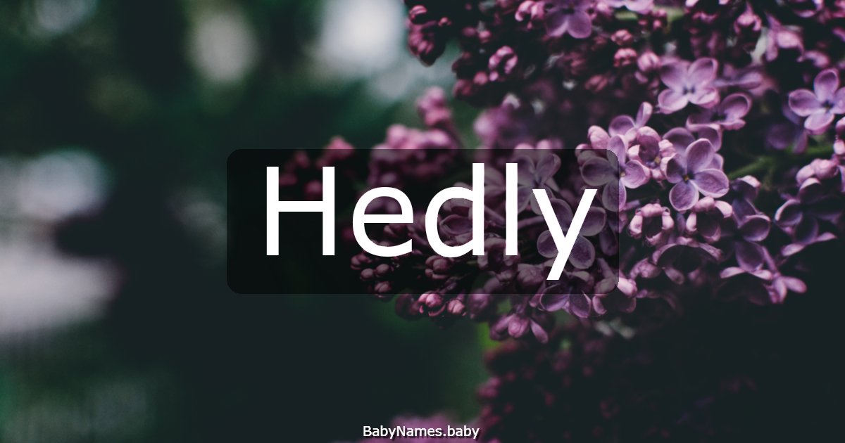 Hedly