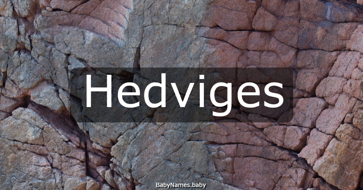 Hedviges