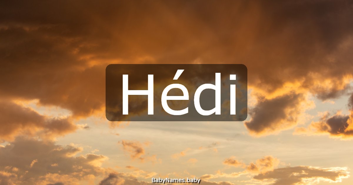 Hédi