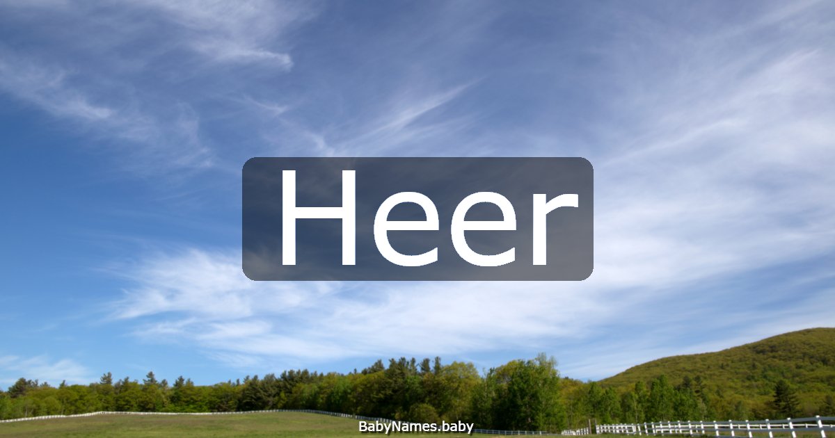 Heer