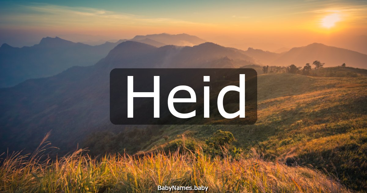 Heid