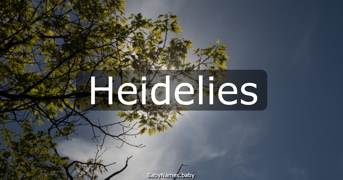 Heidelies