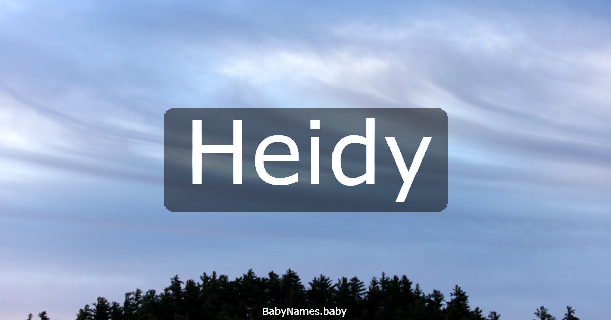 Heidy