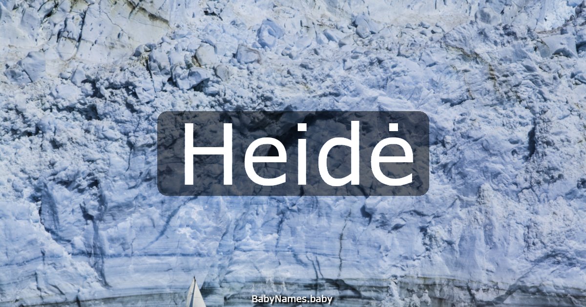 Heidė