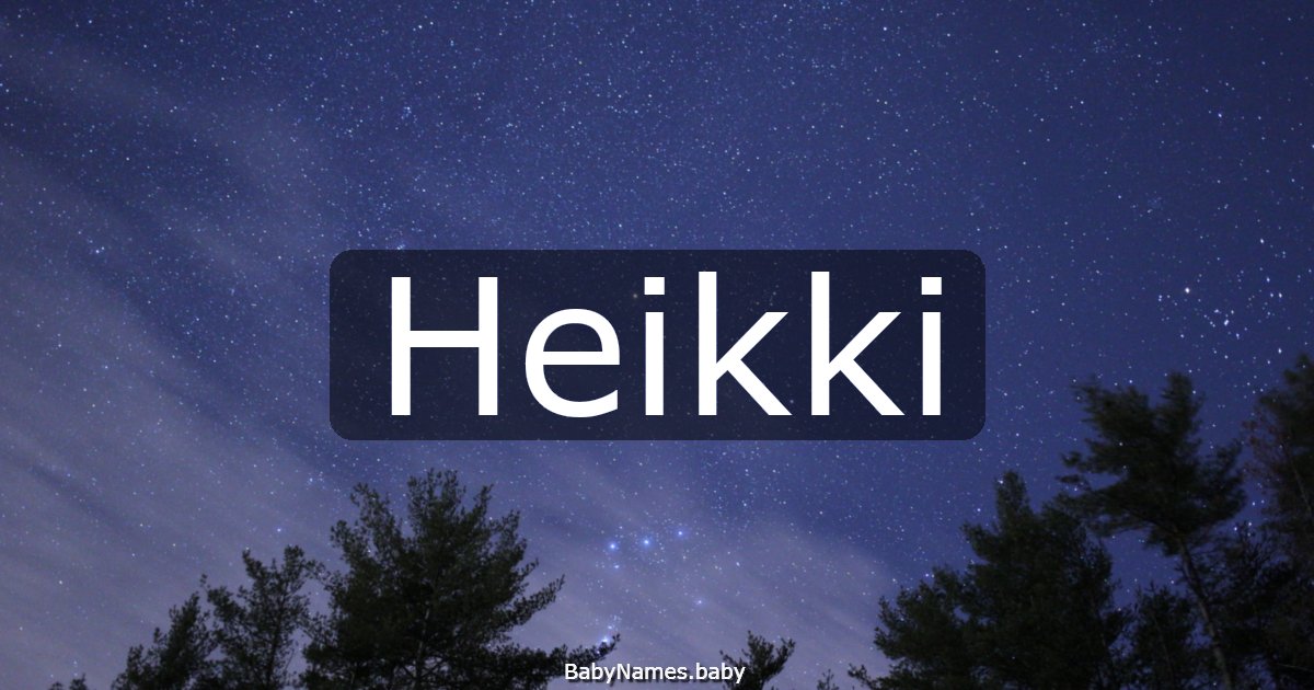Heikki