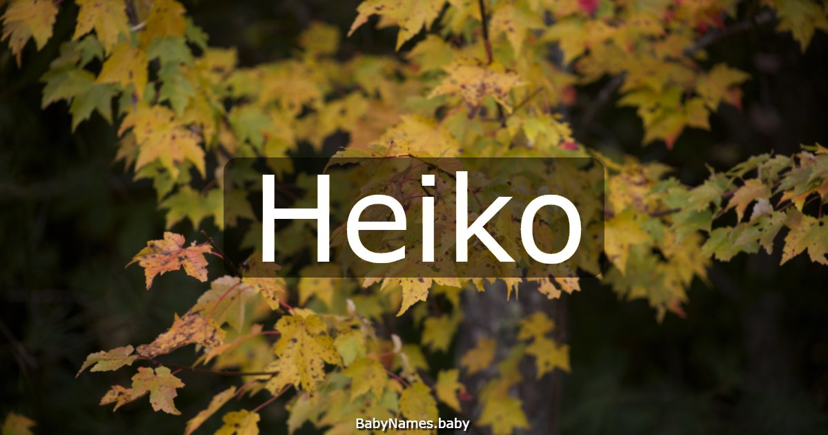 Heiko