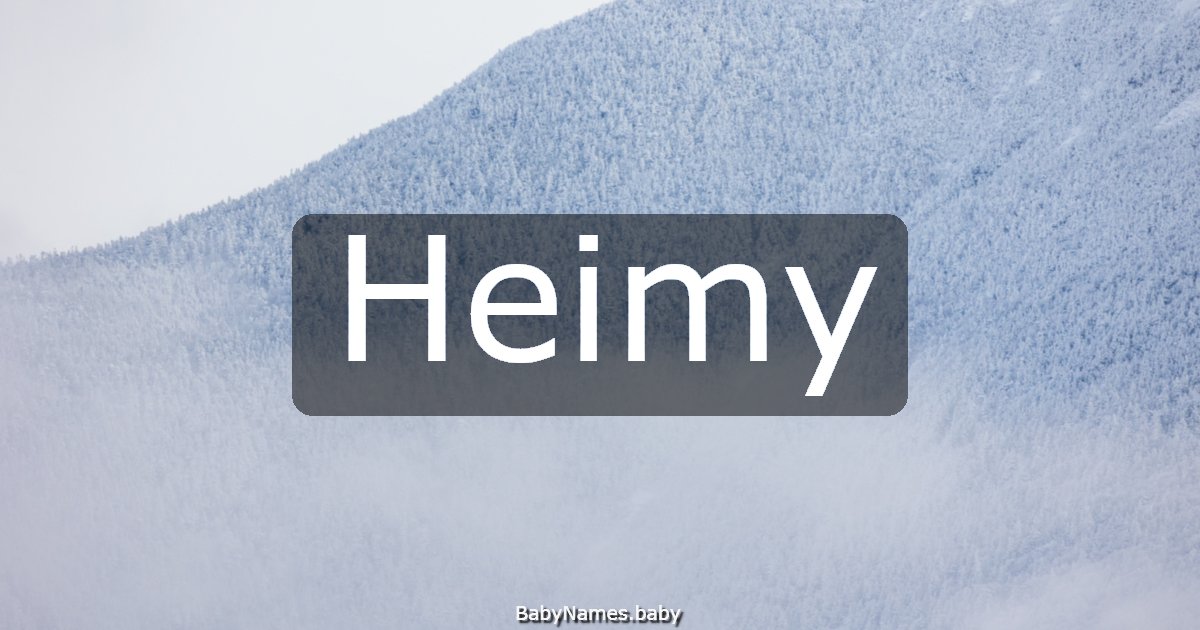 Heimy