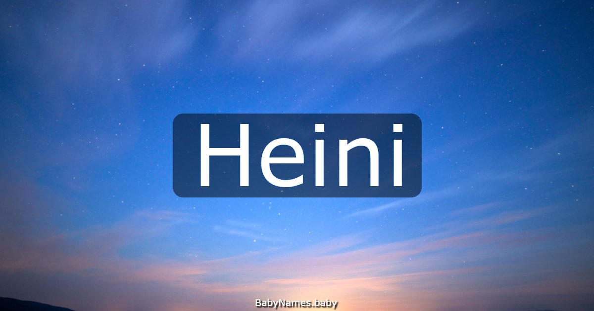 Heini