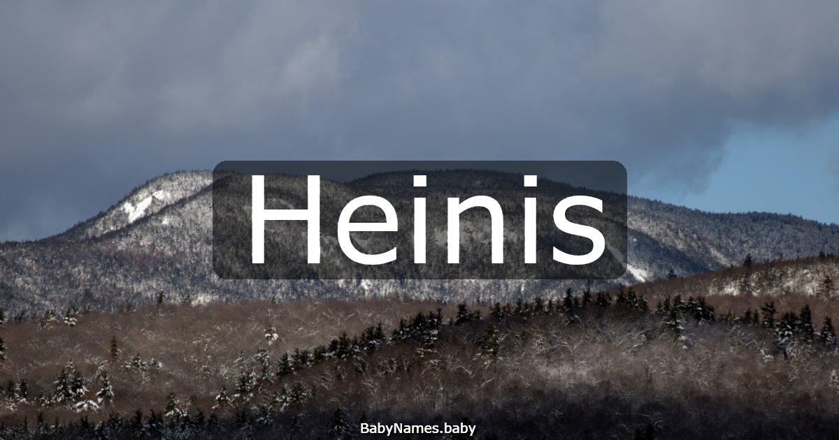 Heinis