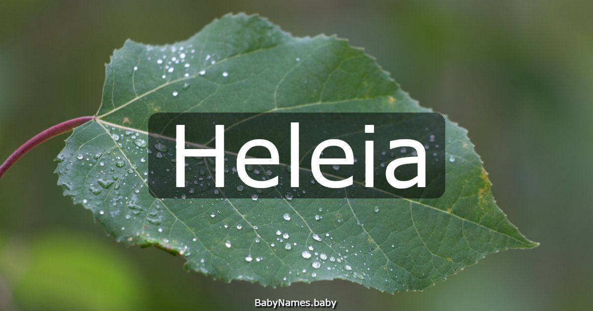 Heleia