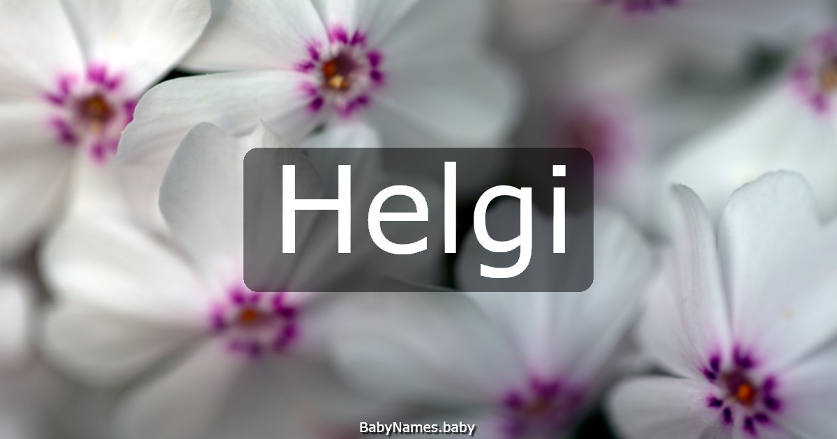 Helgi