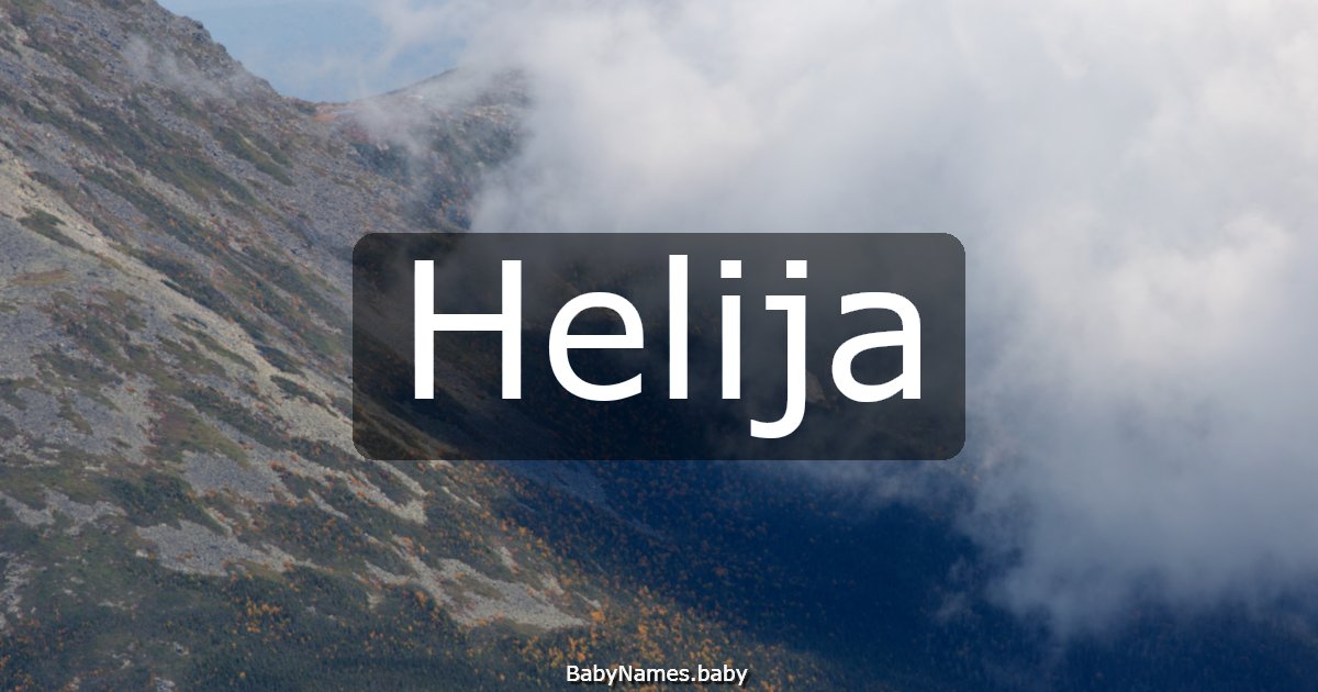 Helija