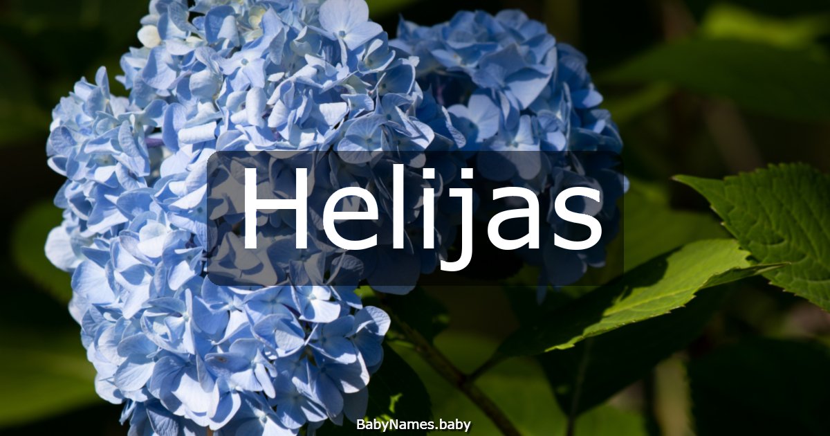 Helijas