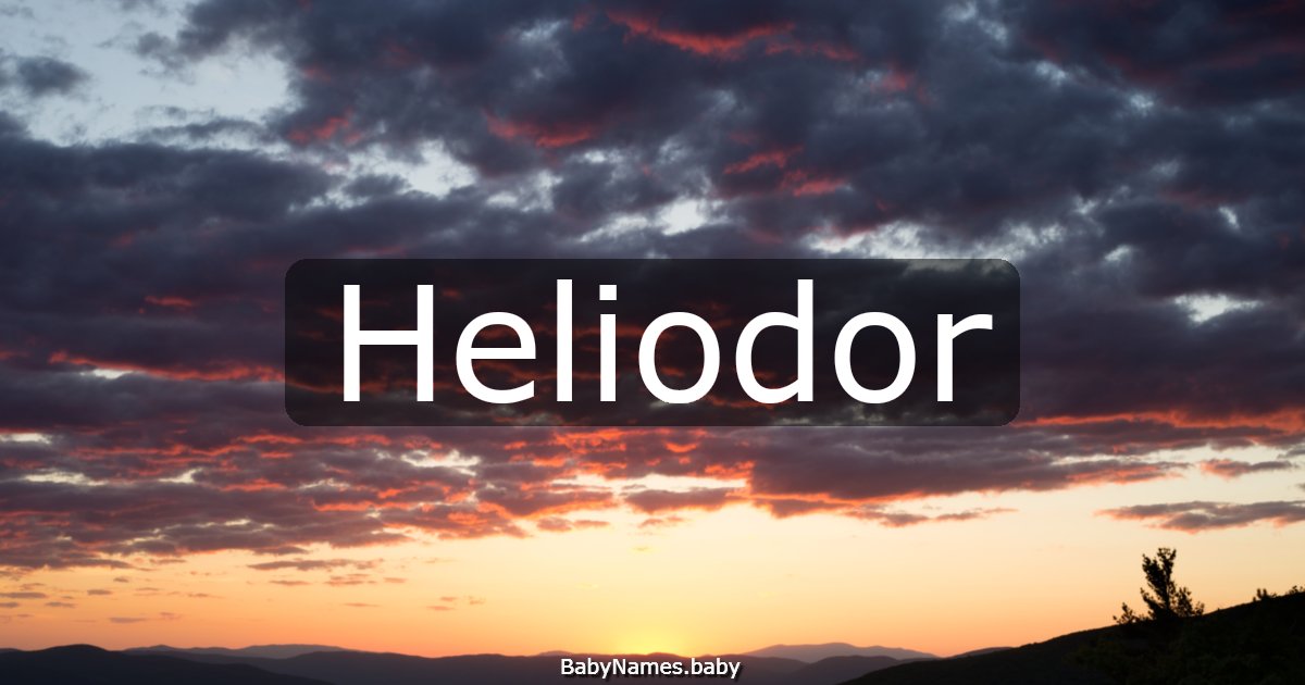 Heliodor