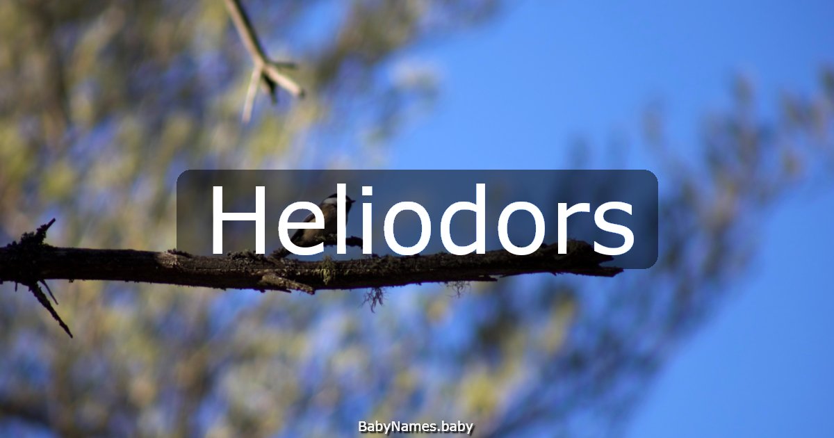 Heliodors