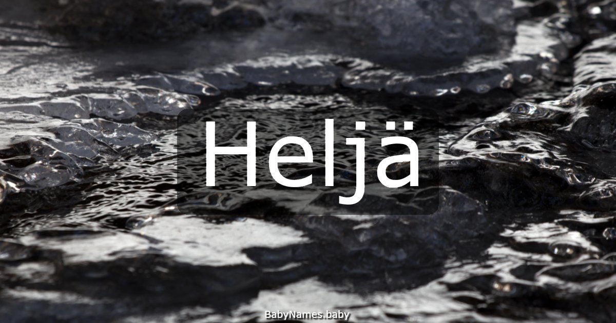 Heljä