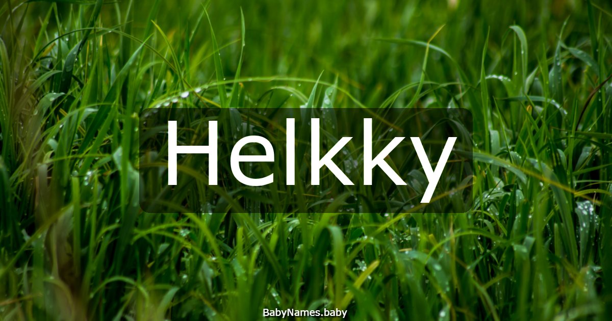 Helkky