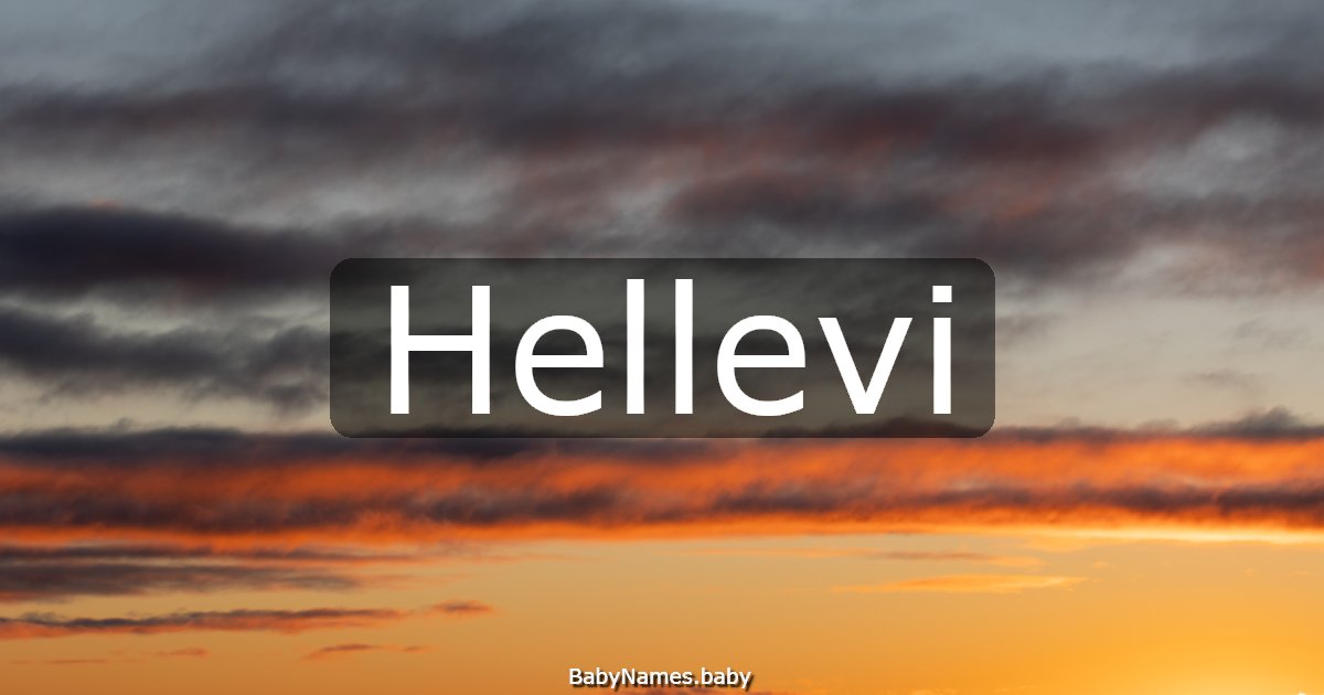 Hellevi