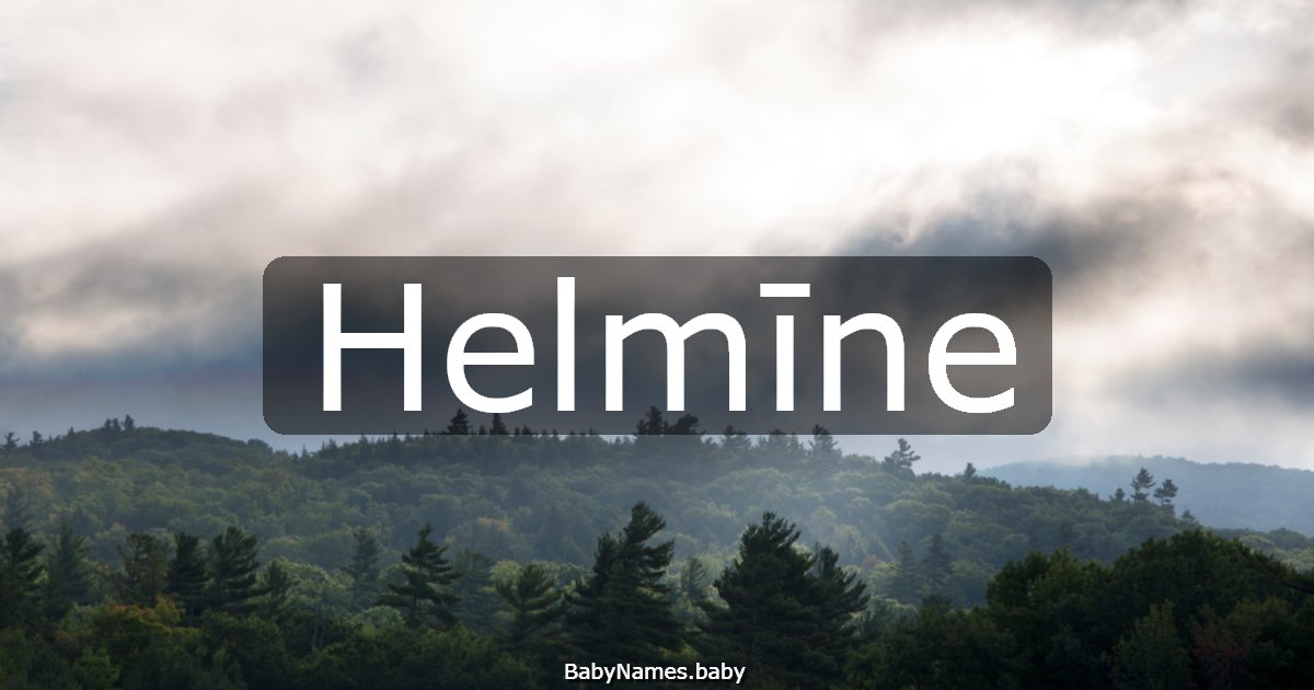 Helmīne