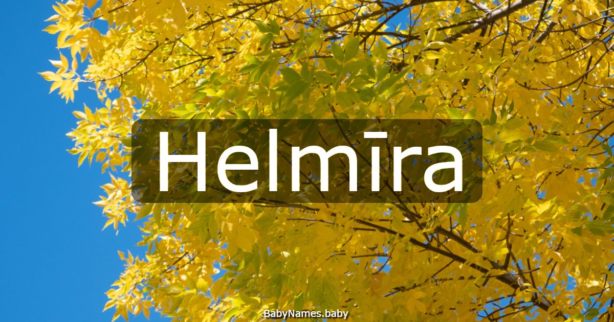 Helmīra