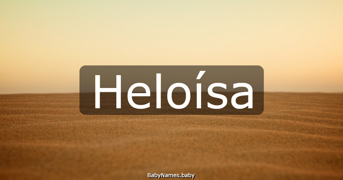 Heloísa