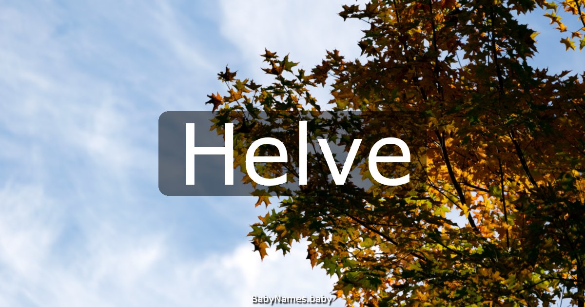 Helve