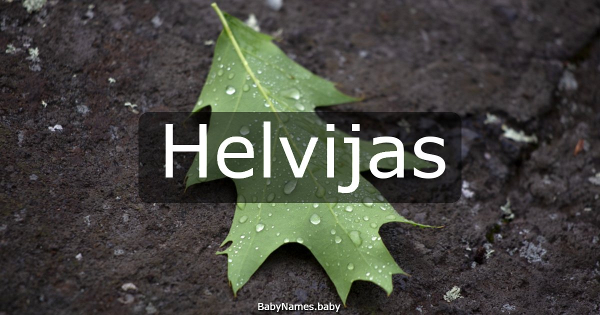 Helvijas