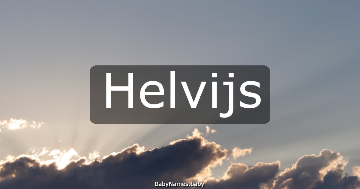 Helvijs